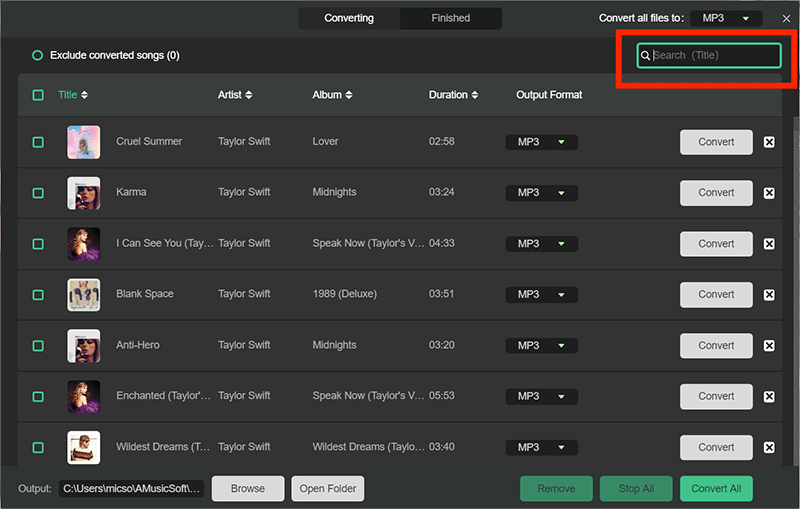 Add Spotify Music Files