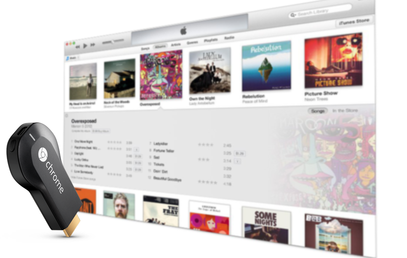 Play iTunes Music on Chromecast Audio