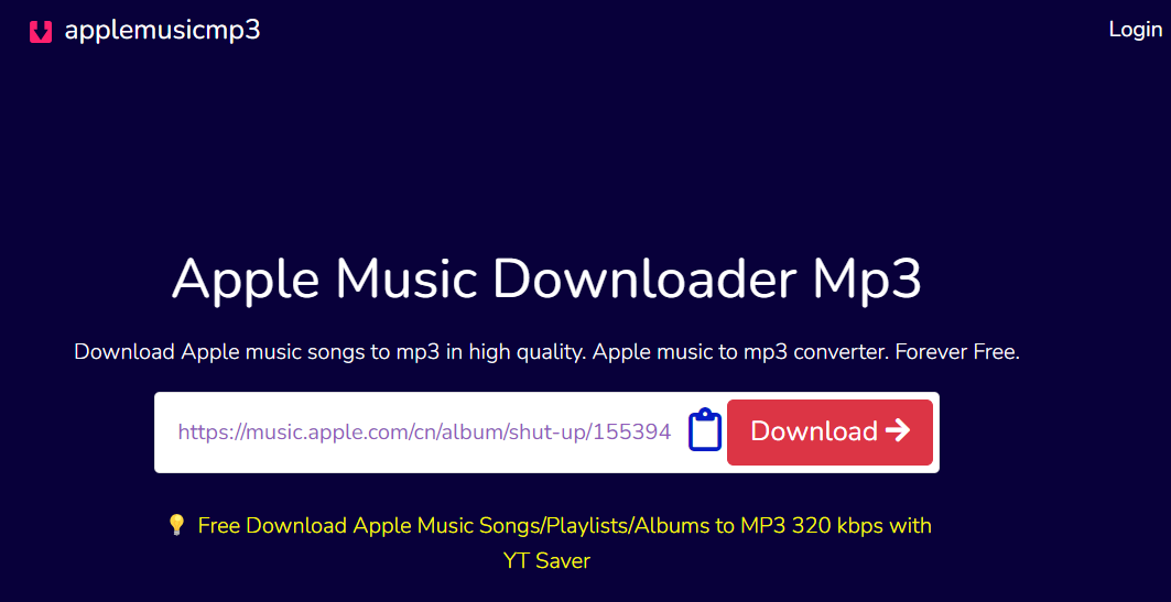 Downloader de música AAPL