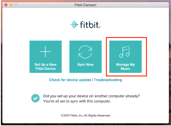 Übertragen Sie Apple Music-Songs auf Ihr Fitbit