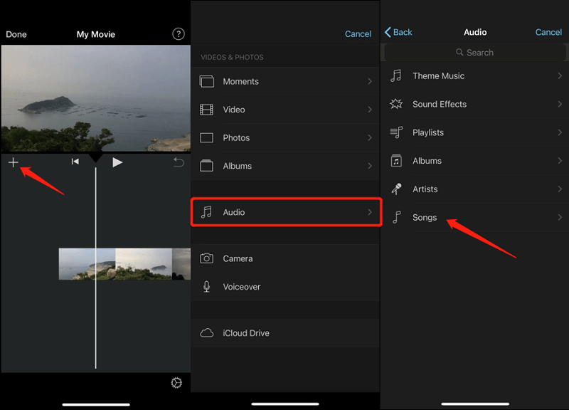 Add Music To iMovie On iPhone