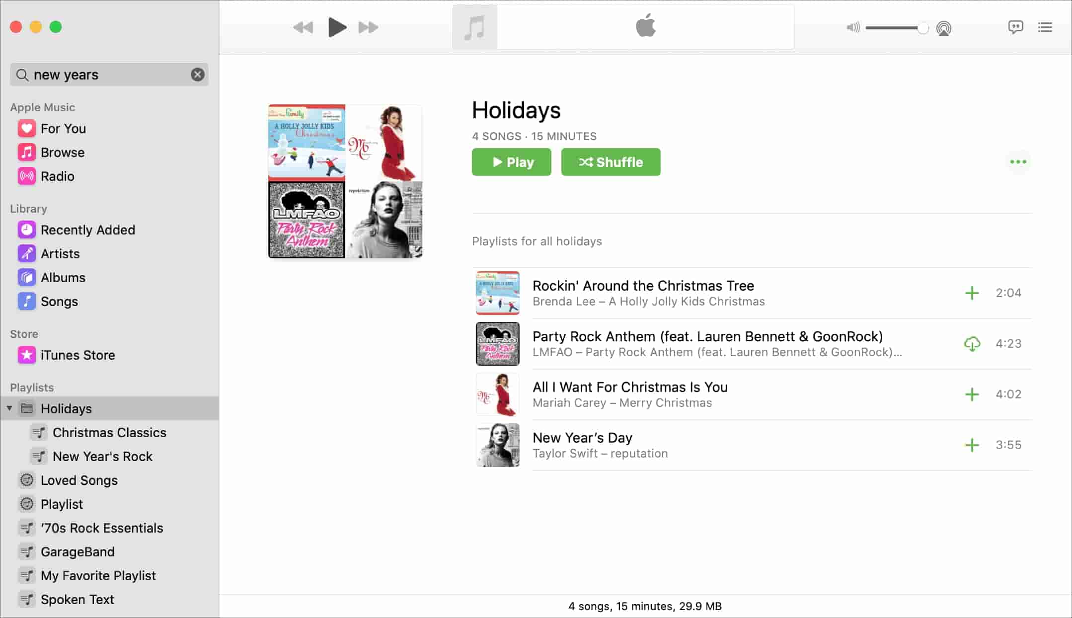 Aggiungi Apple Music su Mac