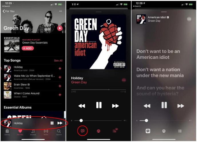 View Apple Music Lyrics In iPhone