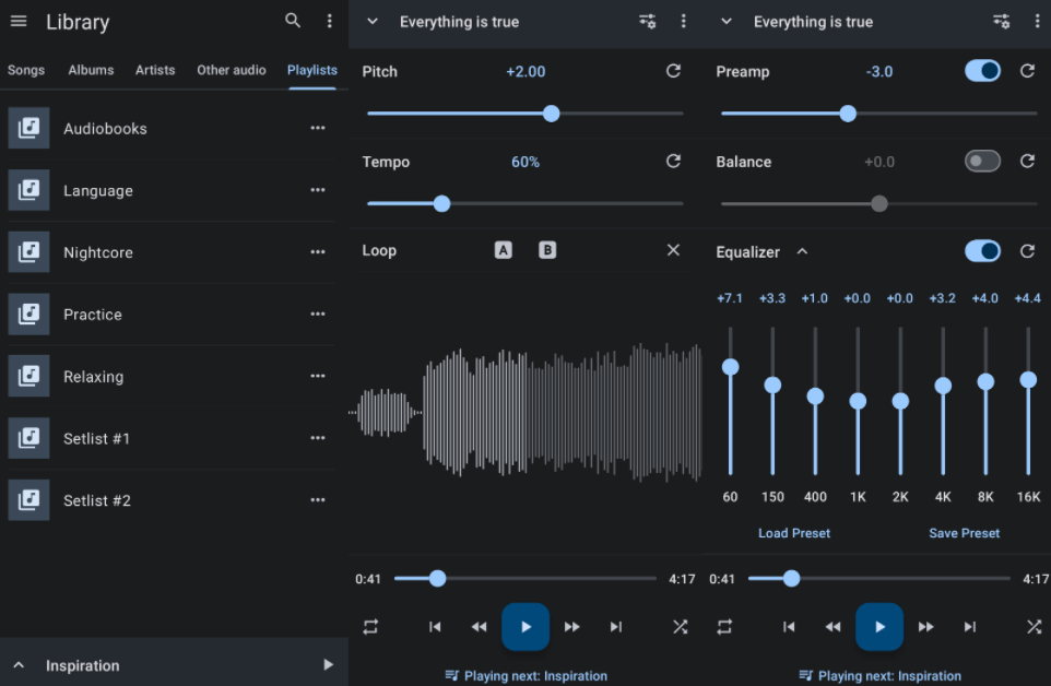 Apple Music Playback Speed For Android