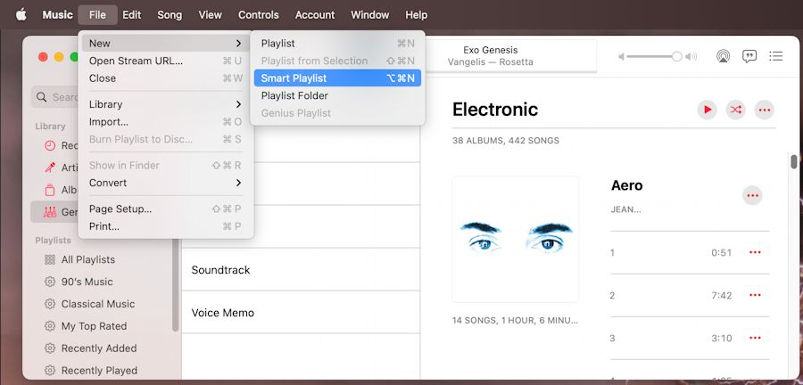 Create A Smart Playlist On Mac