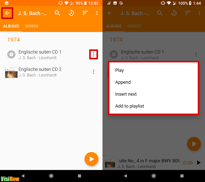 Aggiungi musica a VLC Android