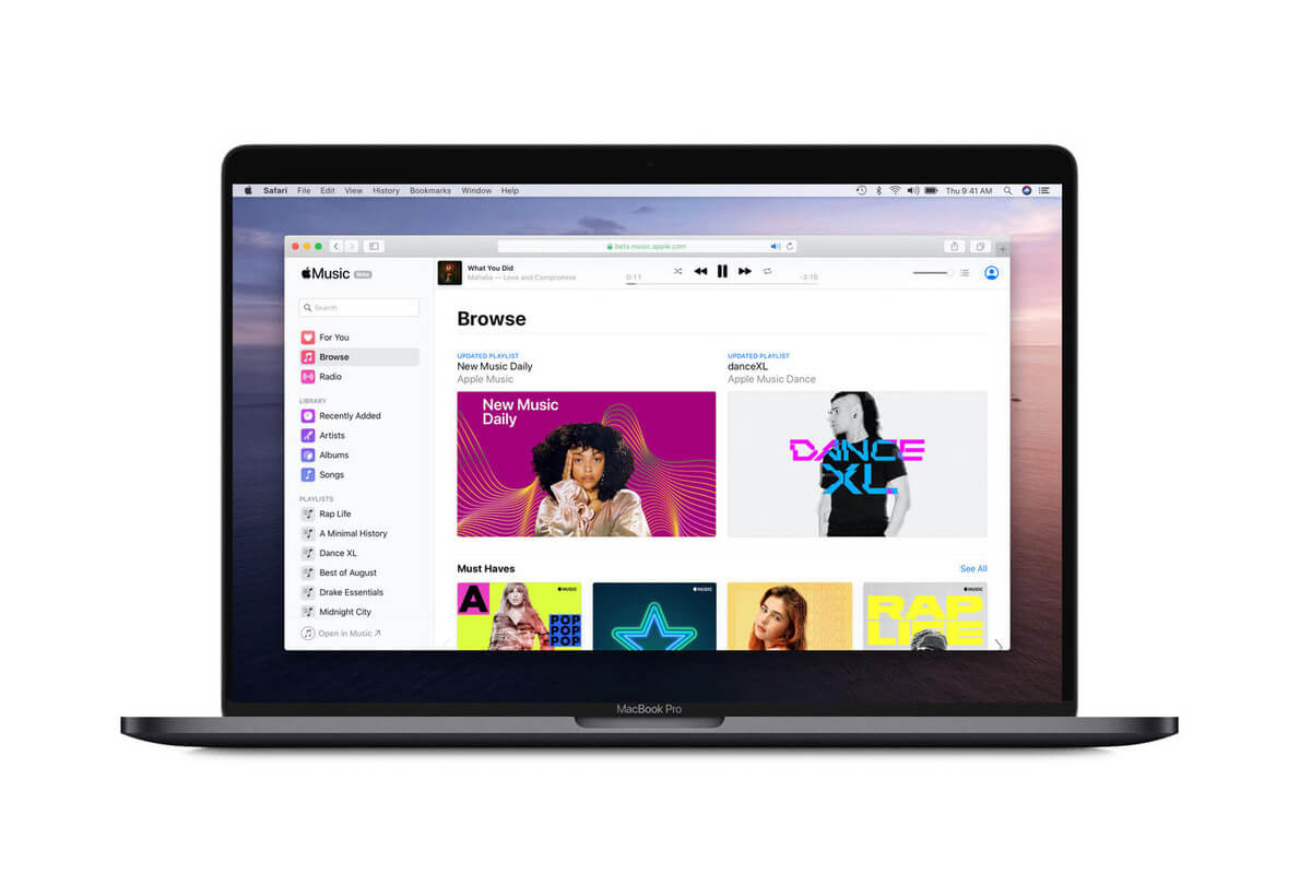 Apple Music Web Player