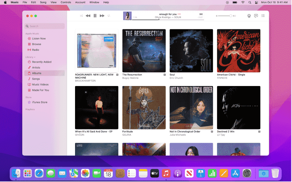Reproductor web Apple Music