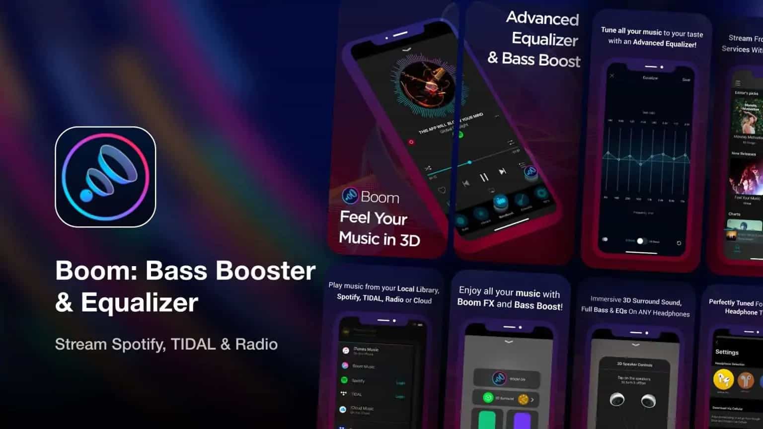 Boom Bass Booster Equalizer