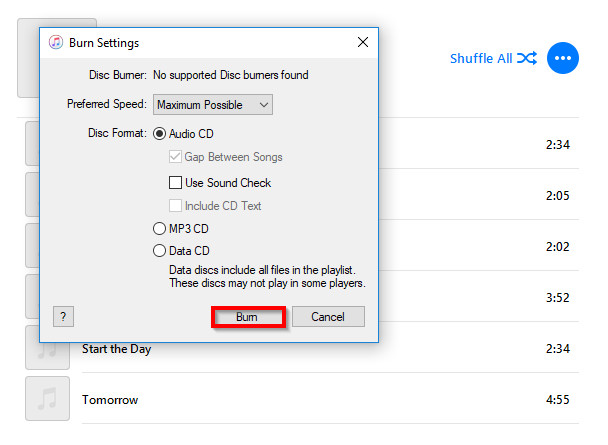 CD の書き込みを使用して DRM を削除する