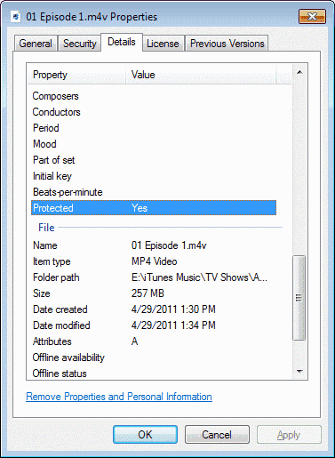 Check Windows Media DRM Files