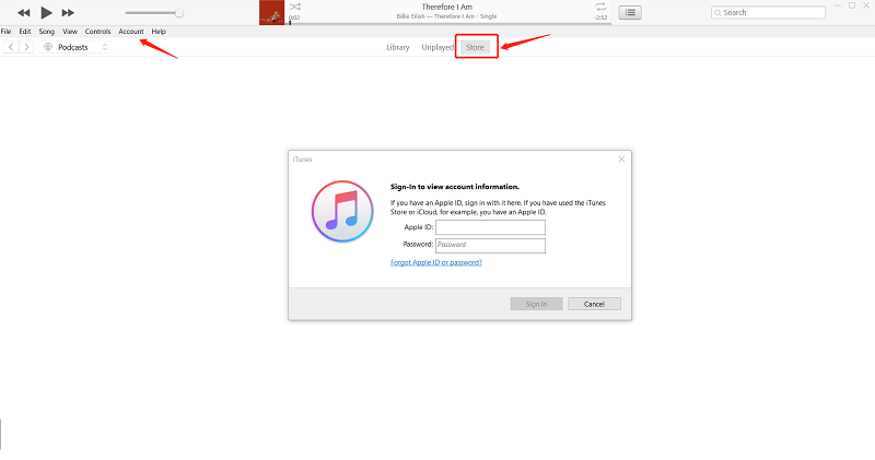 Подтвердите свой Apple ID