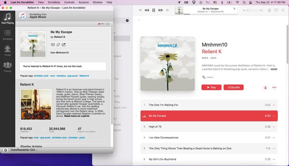 Podłącz Apple Music do Last FM
