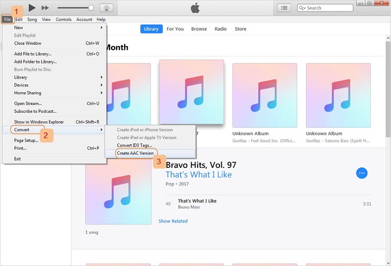 Converter MP3 em M4R no iTunes