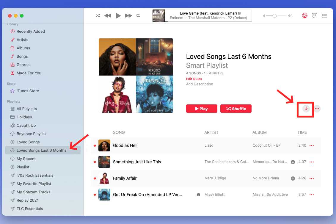 Apple Music Offline على Mac