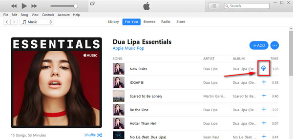 Download iTunes Songs