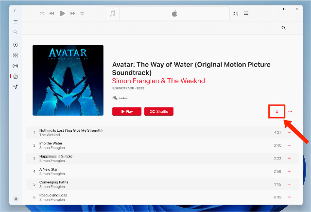 Windows 11 で Apple Music をダウンロードする