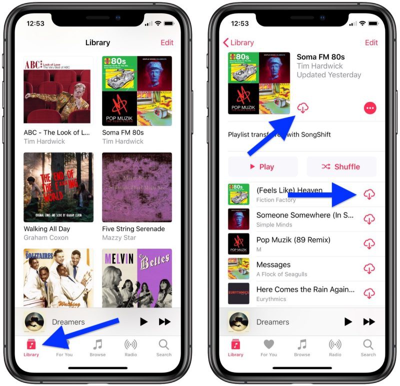 Speel Apple Music offline met Apple Music zelf