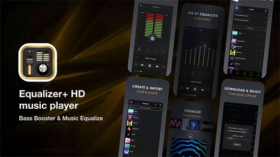 Equalizer HD-muziekspeler