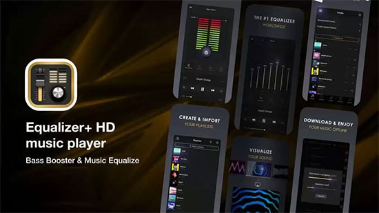 Equalizzatore lettore musicale HD