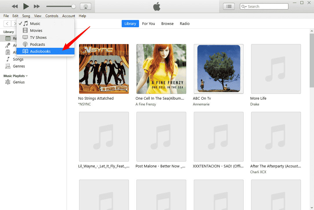 iTunes Store M4B-Datei