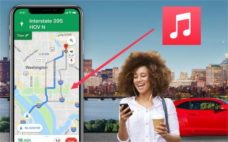 Apple Music in Google Maps