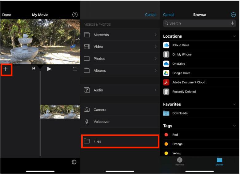 Add Apple Music To iPhone iMovie