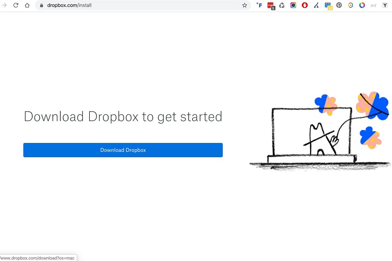 Installing Dropbox on Mac