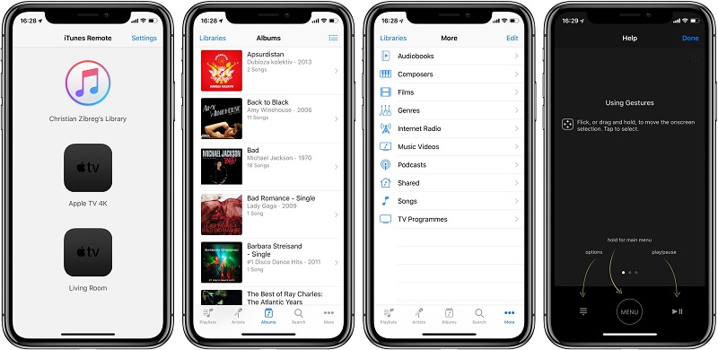 iTunes App on Phone