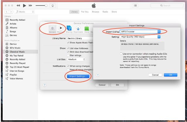 Codificador de MP3 en Mac