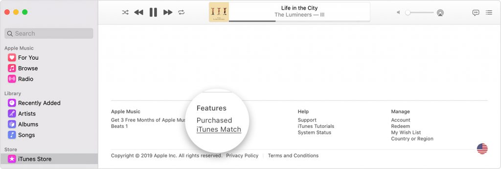 Remova DRM usando iTunes Match