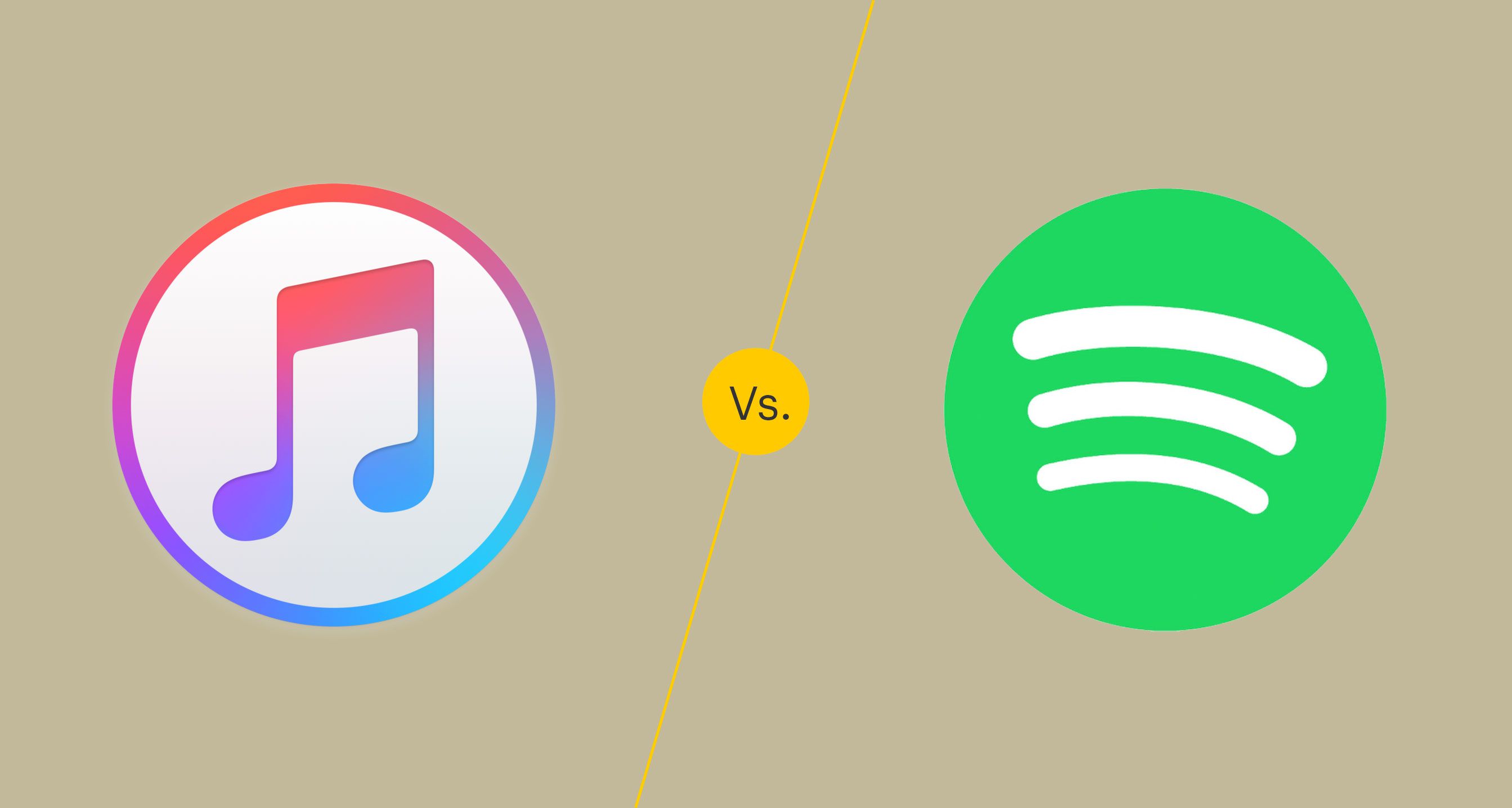 iTunes vs Spotify