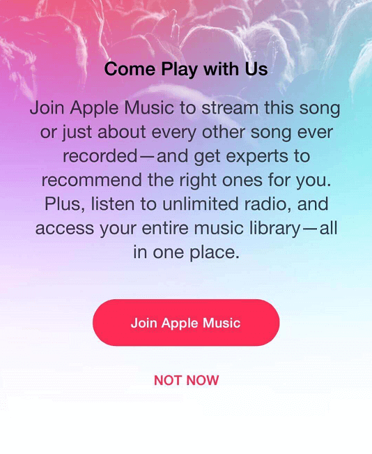 Зарегистрируйтесь в Apple Music с помощью iPad или iPhone