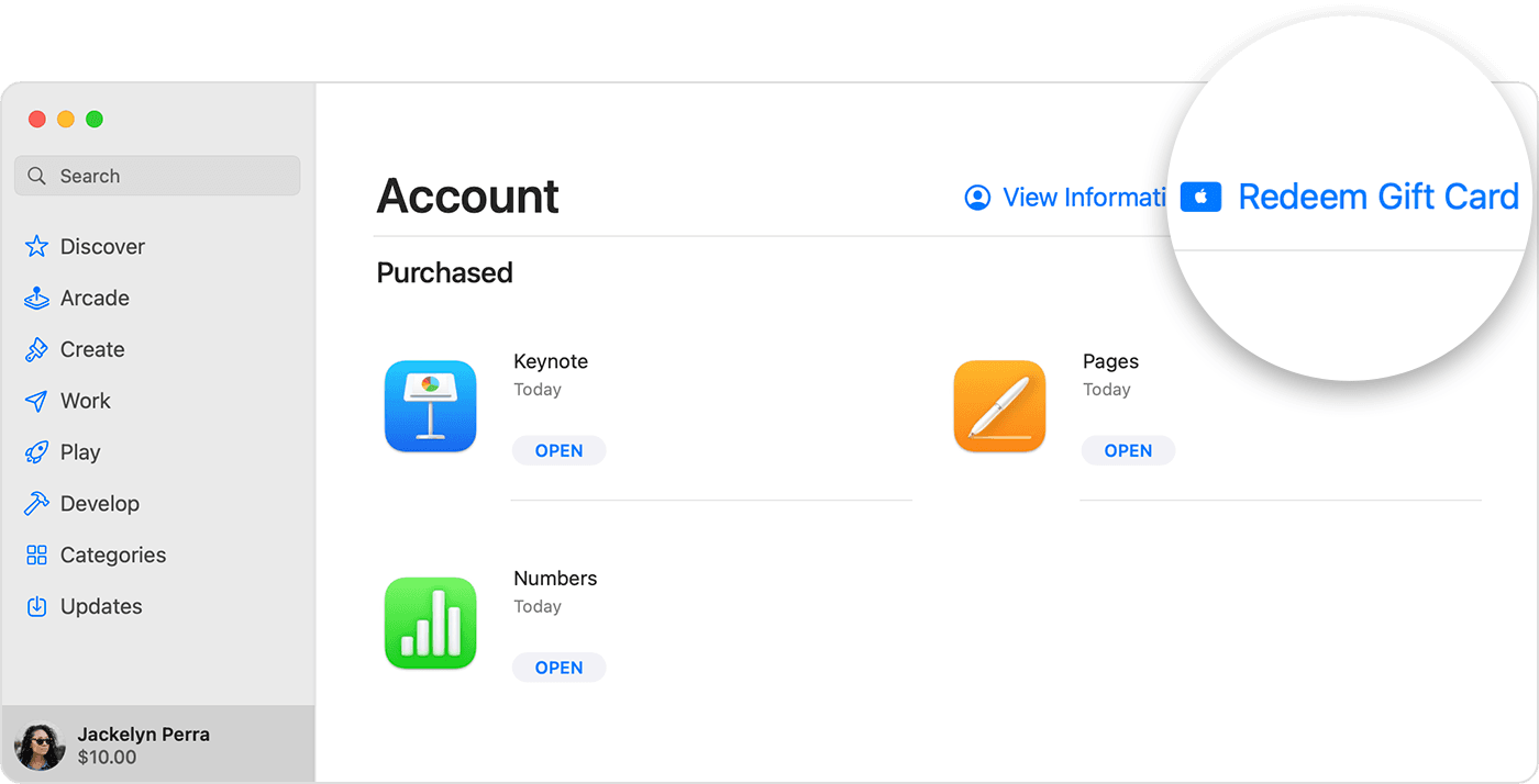 Échanger une carte-cadeau iTunes