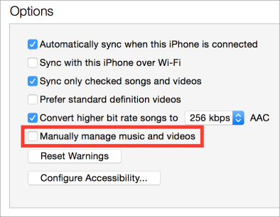 如何使用手动同步模式将音乐从计算机传输到 iPhone XR