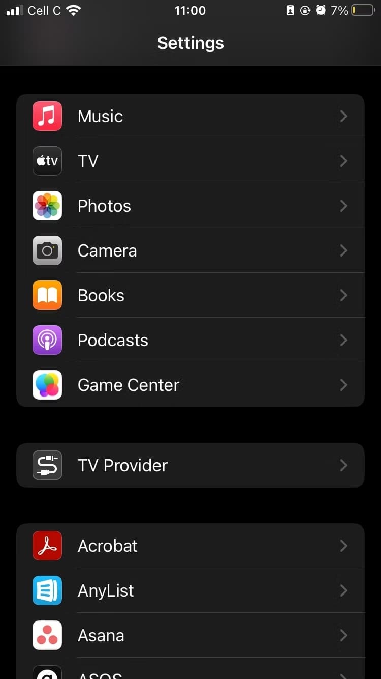 Настройка музыки для iPhone