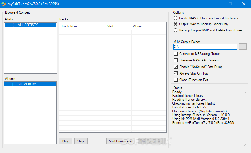 myFairTunes Eliminar DRM