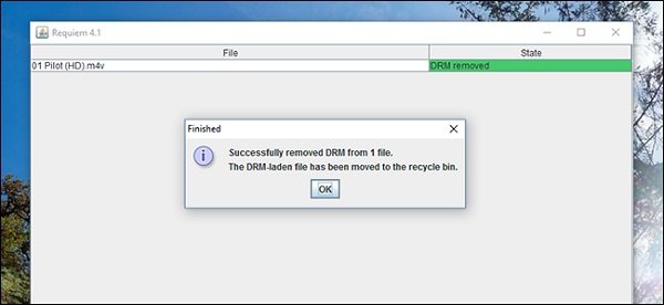 Remove DRM Using Requiem