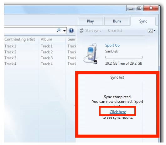 Добавьте бесплатную музыку iTunes с DRM на Sandisk