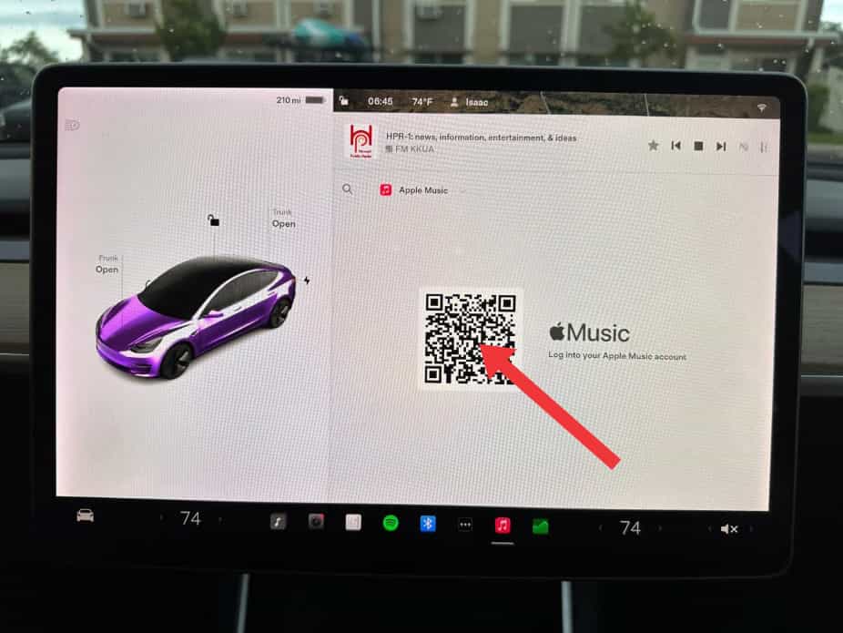 Tesla Sign In Apple Music