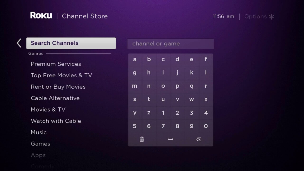 Apple Music アプリを Roku に追加する