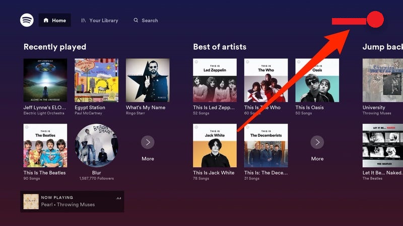 SpotifyをPS4にリンクする