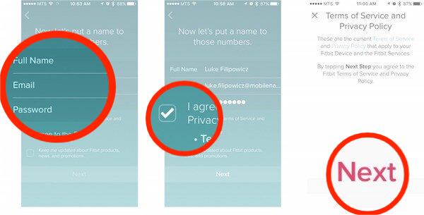 Agree Fitbit Privacy Policy