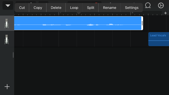 GarageBand Set Apple Music Songs