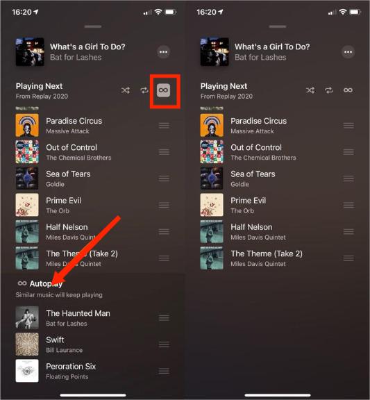 Apple Music Auto Play