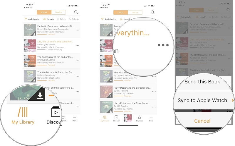 Sync Audible Offline Books to Apple Watch