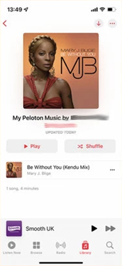 Play Apple Music On Peloton