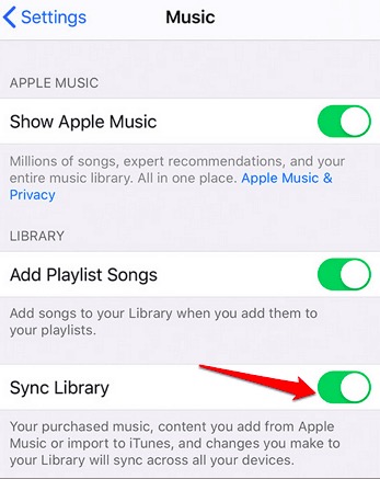 Transferir música de iPod a iPod usando Apple Music