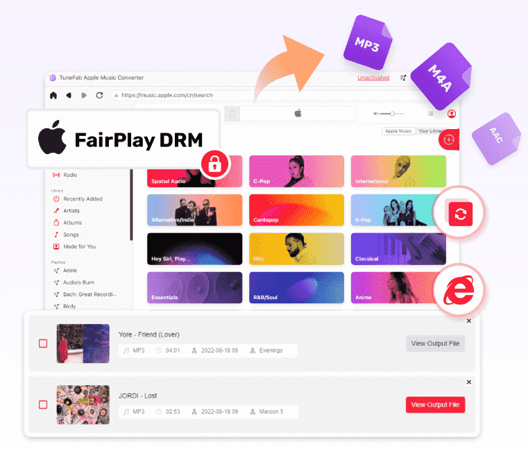 TuneFab Apple Music DRM 解除