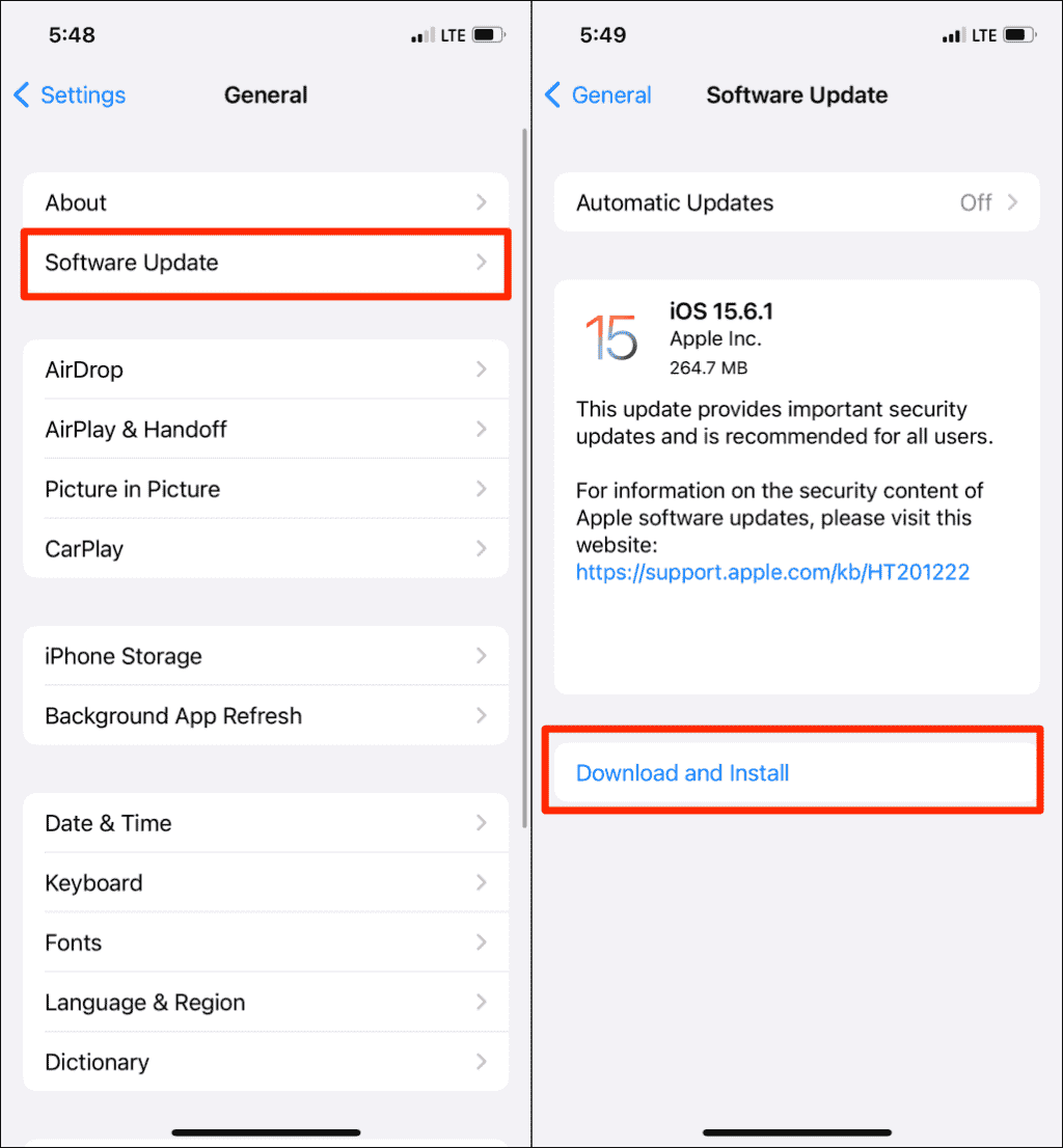 Update Your iOS Version